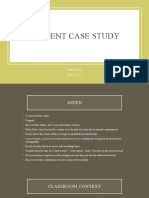 Student Case Study