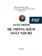 Giáo trình Hệ thống kiểm soát nội bộ - Phần 1 - 994444