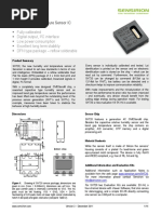 Sensirion Humidity SHT20 Datasheet