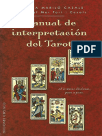 Manual de Interpretación Del Tarot - Escola Mariló Casals