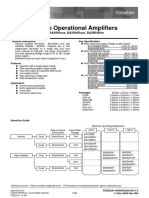 Ground Sense Operational Amplifiers: Datasheet