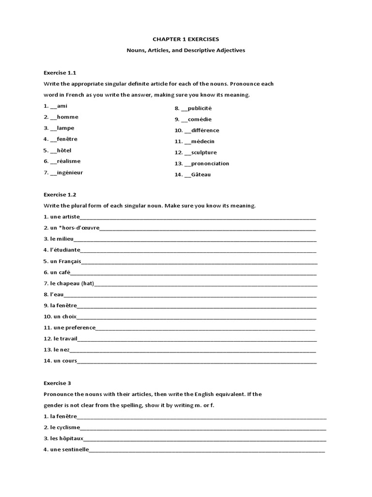 Easy French Steps - CHAPTER 1 EXERCISES | PDF | Échecs | Théorie (échecs)
