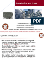 Cement - Introduction and Types