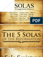 5 SOLAS: Sola Scriptura - Scripture Alone