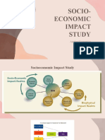 Socio-Economic Impact Study Apllied Economics SLP 4