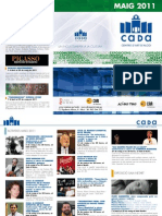 Programación CADA-Alcoy. Maig 2011. Obra Social. Caja Mediterráneo