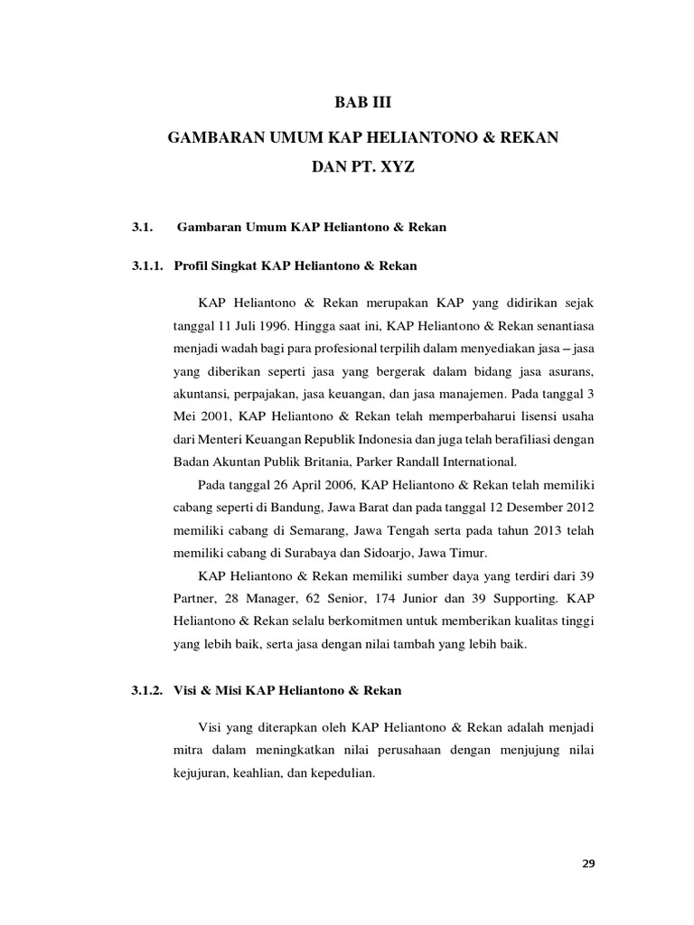 Profil Kap Heliantono Rekan Pdf