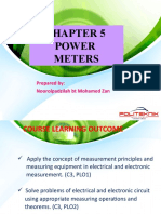 Power Meters: Prepared By: Noorolpadzilah BT Mohamed Zan