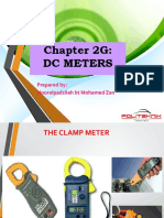 Chapter 2G: DC Meters: Prepared By: Noorolpadzilah BT Mohamed Zan