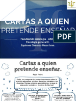 Cartas A Quien Pretende Enseñar