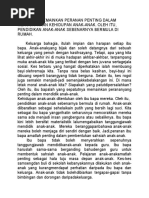 Download Keluarga Memainkan Peranan Penting Dalam Mencorakkan Kehidupan Anak by Ong Fatt SN54596505 doc pdf