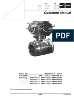 (133-1, 233-1) Ball Valve DN 100 Pneum