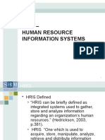 Hris - Human Resource Information Systems