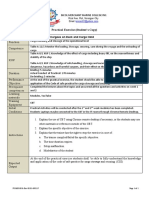 1 F DMS 001b Practical Exercise Plan