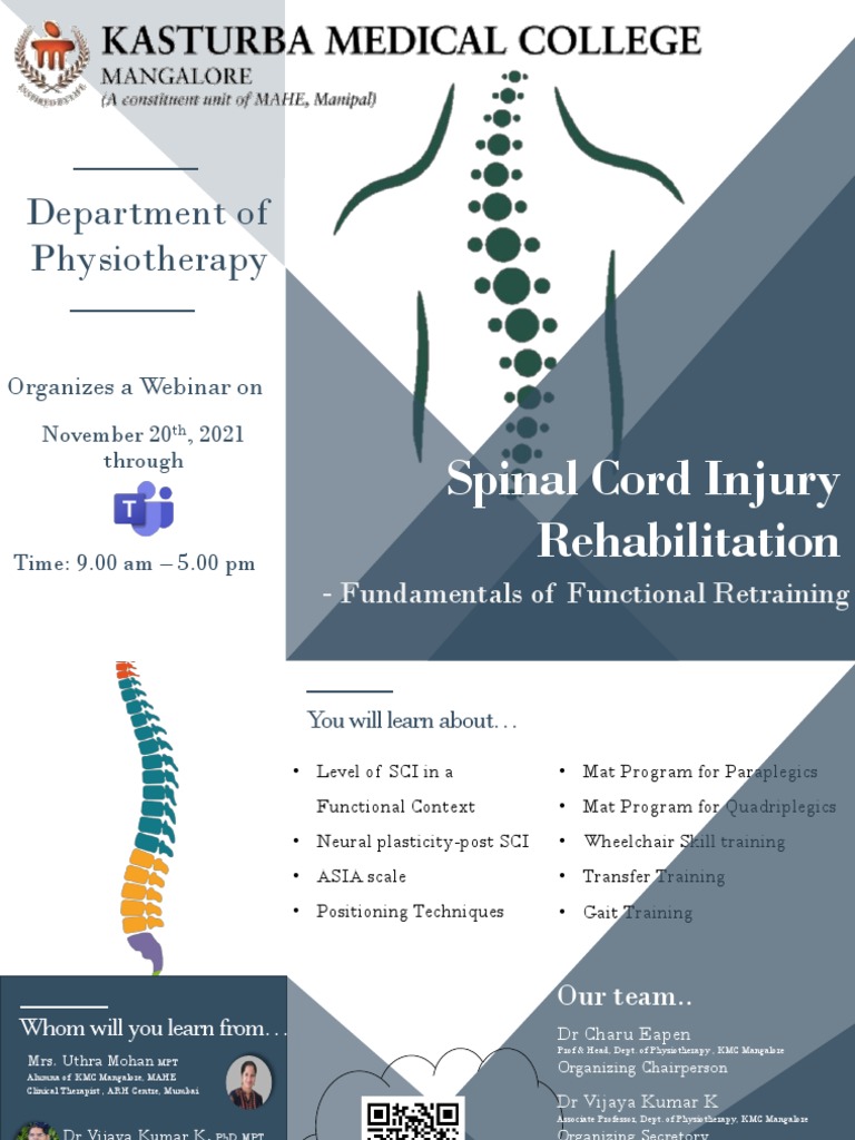 Spinal Cord Injury Rehabilitation | PDF | Physical Therapy | Diseases ...