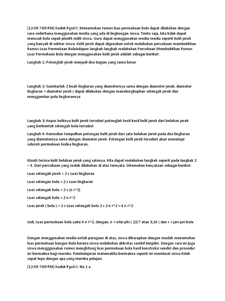 Rangkuman Materi | PDF