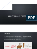 Week 3 Atmospheric Pressure