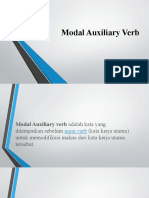 Modal Auxiliary Verb