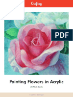 442 Painting Flowers in Acrylic Ganske