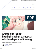 Anime Film Belle' Highlights When Parasocial Relationships Aren't Enough Engadget