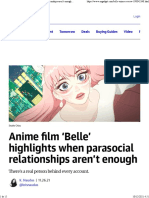 When Parasocial Relationships Aren't Enough in Anime Film 'Belle