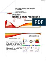 Digital Signal Processing: CMPE 30244