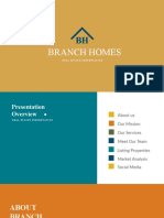 Branch Homes PowerPoint Template