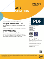 WRL ISO 9001.2015 Certificate Valid To 07.10.2023