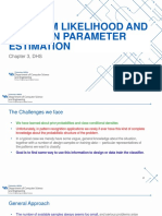 Maximum Likelihood and Bayesian Parameter Estimation: Chapter 3, DHS