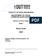 Interior Design Communication 101 STUDY GUIDE