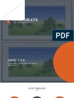 Corporate PowerPoint Template Light