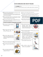 Precautions in Handling and Use of Valves: 1. Notes For Pipe Design