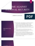 Crime Against National Security: Criminal Law Book 2