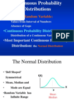 Continuous Random Variable