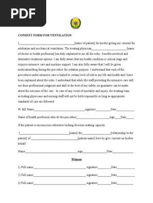 CONSENT FORM FOR VENTILATION 2