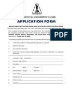 2020 Wesley Powell Application Form