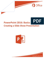Microsoft PowerPoint-Basics 2016