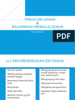 Inspirasi Ide Usaha Dan How to Start Bisnis