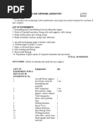 Ae6611 Aero Engine and Airframe Laboratory