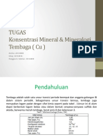 TUGAS Konsentrasi Mineral & Mineralogi (Tembaga)