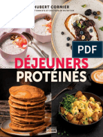 Dejeuners proteines - Hubert Cormier