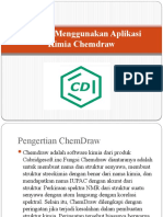 Tutorial Menggunakan Aplikasi Kimia Chemdraw (1)