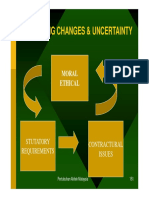 Managing Changes & Uncertainty: Moral Ethical