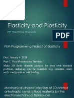 FEM Practical Training of Plasticity01