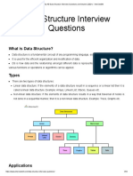 Top 40 Data Structure Interview Questions and Answers (2021) - InterviewBit
