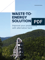 Alternative Fuels Brochure - Waste-To-Energy Solutions