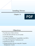 16 Installing Driver