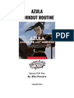 Azula Workout PDF