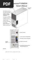 Dell™ Dimension™ 5150/E510 Owner's Manual: Model DCSM