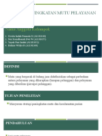 Strategi Peningkatan Mutu Pelayanan Kesehatan